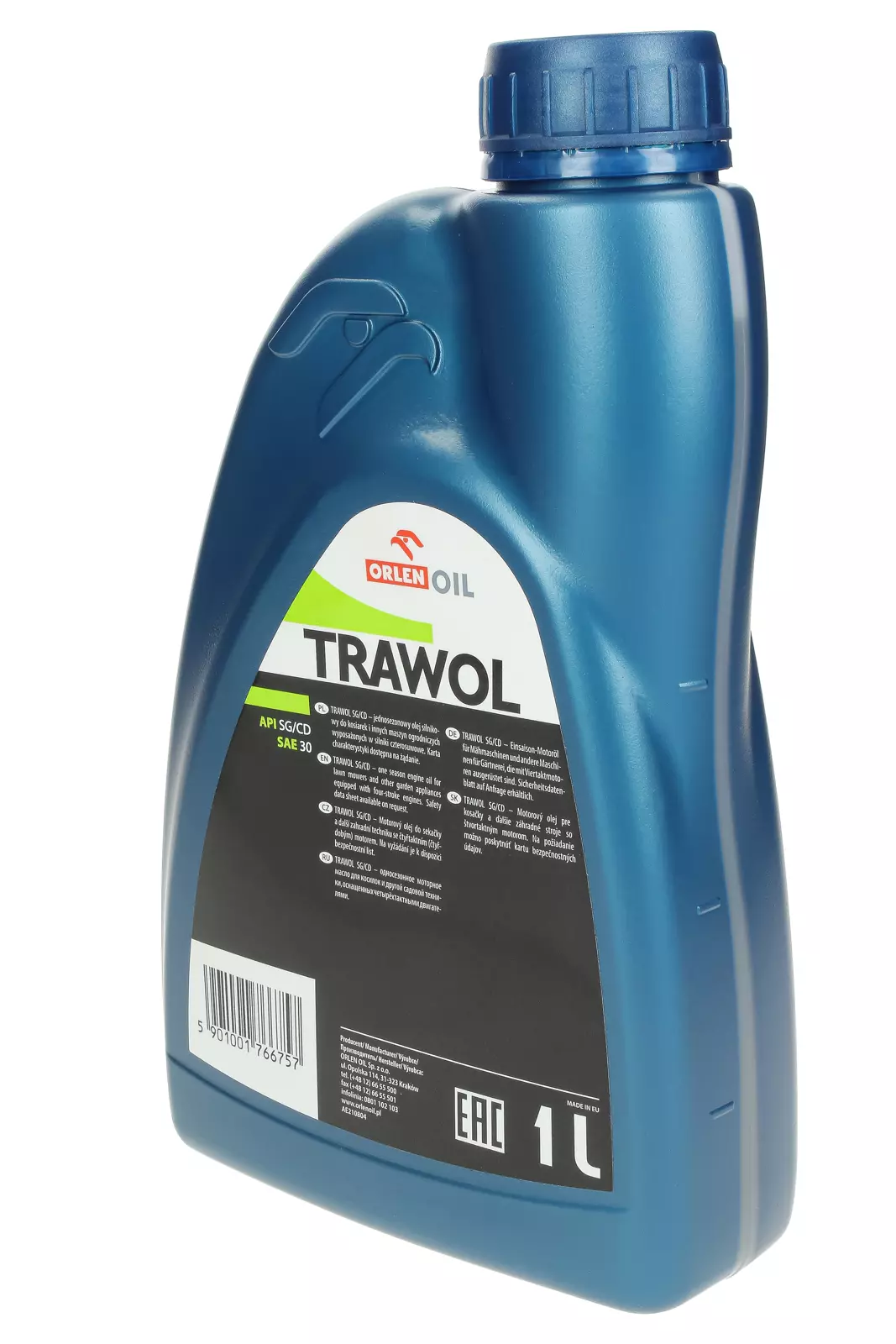 TRAWOL 30 1 л масло для газонокосилок
