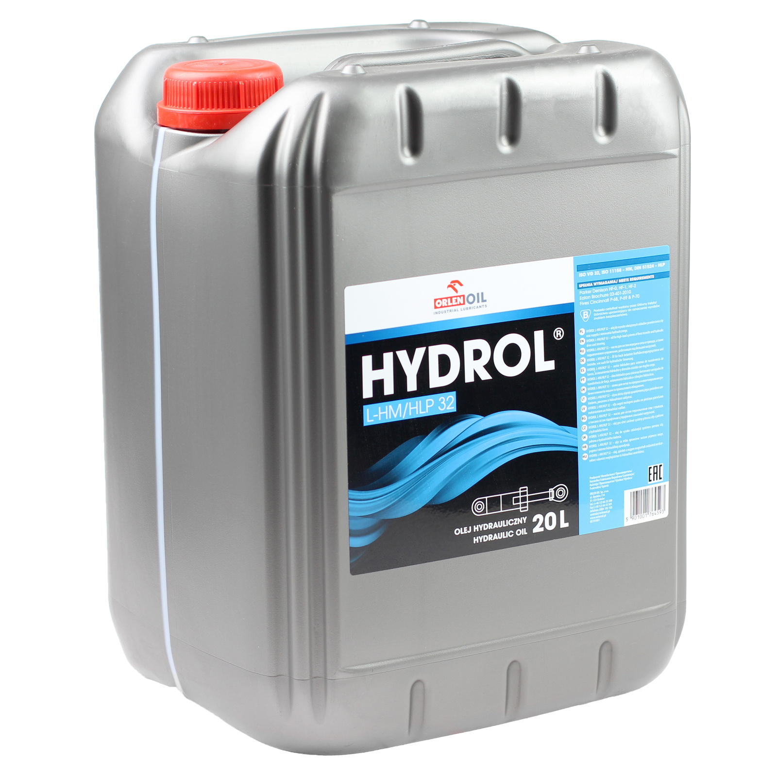 Гидравлическое масло Orlen HYDROL L-HM/HLP 32 20 л.