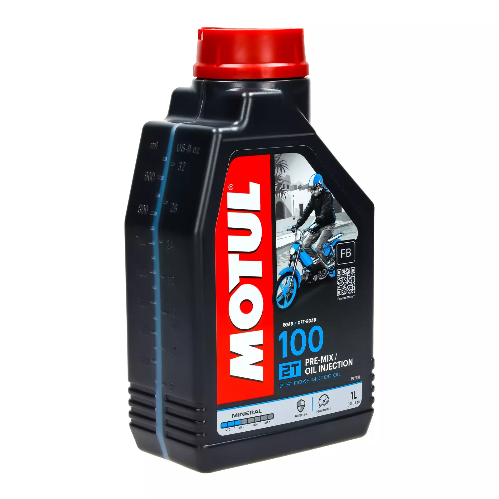 Моторное масло Мотюль 100 2Т 1л., 104024