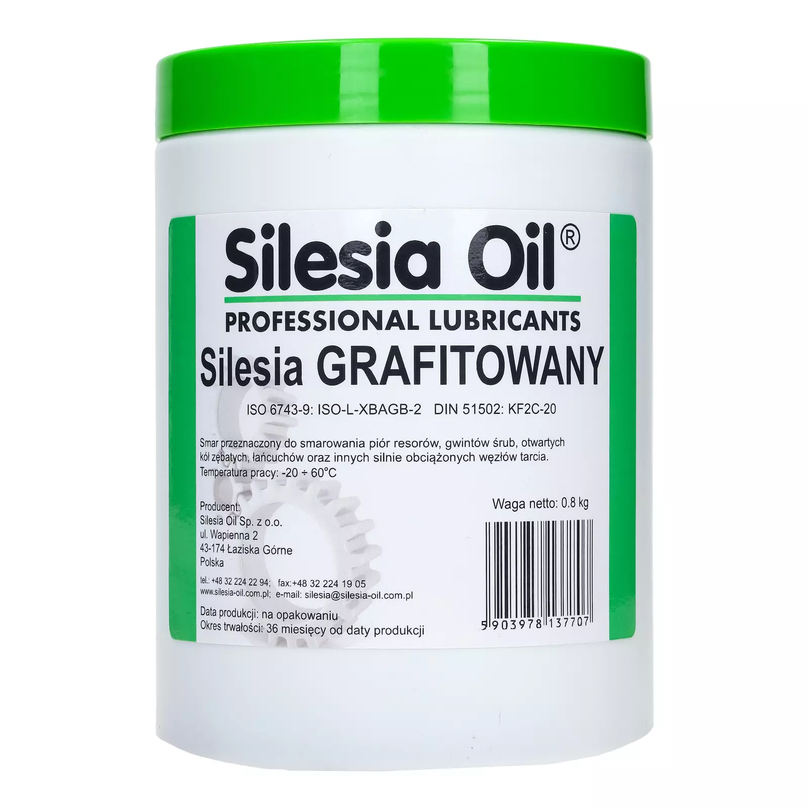 Смазка графитовая Silesia Oil 800г, SIG-10
